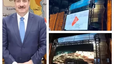 شاشات عرض عملاقة بالمنوفية لنقل افتتاح المتحف المصري الكبير