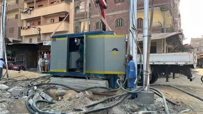 دعم محولات الجهد المتوسط بالقنطرة غرب في الإسماعيلية