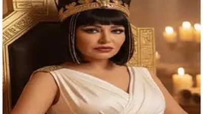 بالزى الفرعوني.. ليلى علوى : افتتاح المتحف لحظة هتتكتب في التاريخ