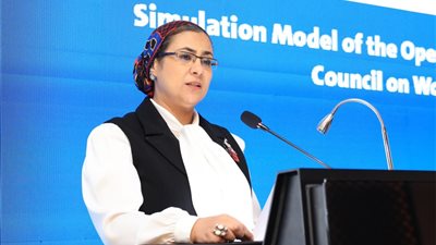 أمل عمار تشهد ختام أول نموذج عالمي لمحاكاة مجلس الأمن حول المرأة والأمن والسلم