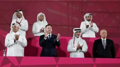 هاني أبو ريدة يحضر افتتاح بطولة كأس العالم للناشئين بقطر