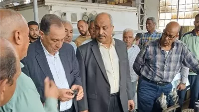 رئيس شركة السكر يتابع استعداد مصنع قوص لموسم القصب الجديد