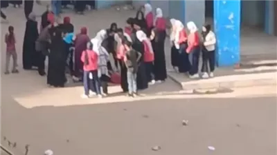 سقوط طالبة من الطابق الثالث داخل مدرسة فى مدينة السلام