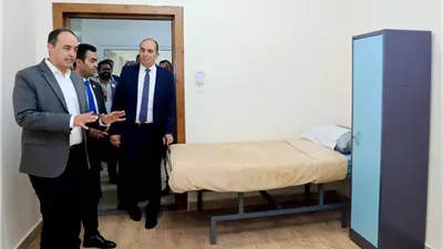 عمرو عثمان يفتتح قسم حجز إلزامي جديد لعلاج مرضى الإدمان بمستشفى المعمورة