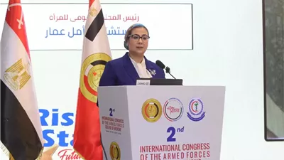 أمل عمار: تمكين المرأة في ميدان الطب العسكري والعلمي أصبح حقيقة واقعة