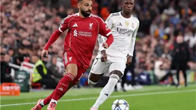 محمد صلاح يتفوق على لاعبي ليفربول أمام ريال مدريد