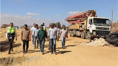 مروة حسين: 60% إنجاز المرافق بمدينة زايد الجديدة .. صور