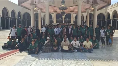 حكاية حضارة تنظم جولات إرشادية وتوعوية لطلاب المدارس