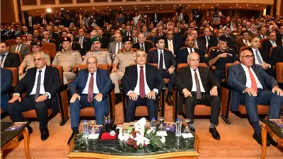 محمد صلاح الدين يشهد مراسم الإحتفال بالعيد الـ 71 للإنتاج الحربى