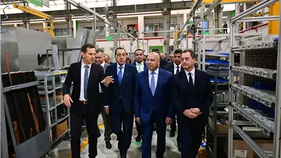 مدبولى يفتتح توسعات المصنع الإقليمي لشركة 