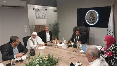 اجتماع الهيئة العليا لحزب الوعى لمتابعة التصويت بالخارج