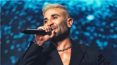 أحمد سعد يصل باريس استعدادًا لحفله الضخم الليلة