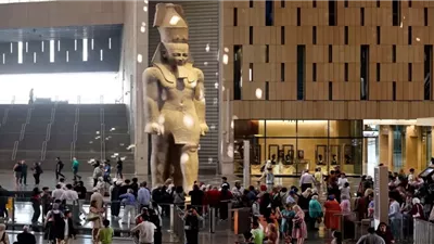 المتحف المصري الكبير يصل إلى سعته التشغيلية الكاملة