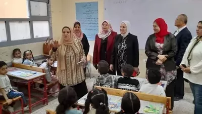 مدير تعليم القاهرة تتابع بدء برنامج تنمية مهارات القراءة والكتابة