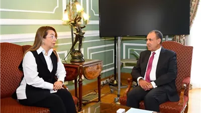 وزير الخارجية يستقبل المديرة العامة لمكتب الأمم المتحدة في فيينا