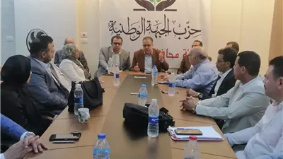 أمين الجبهه ببنى سويف يترأس غرفة عمليات انتحابات مجلس النواب