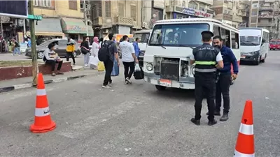 متابعة ميدانية مستمرة للتأكد من إلتزام سائقي السرفيس بالشرقية