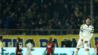 ميلان يتعادل مع بارما 2/2 ويتصدر الدوري الإيطالي