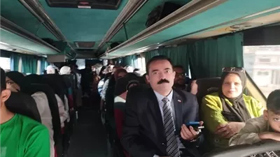 وفد وقاية النبات بجامعة الزقازيق يزور المتحف الكبير