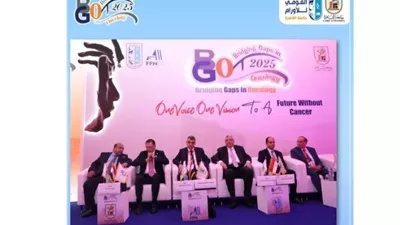 اختتام فعاليات المؤتمر الدولي لمعهد الأورام بمشاركة 2500 باحث