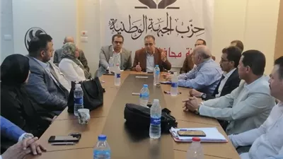 أمين الجبهه ببنى سويف يترأس غرفة عمليات انتخابات مجلس النواب