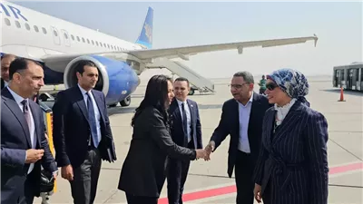 وزيرة التضامن الاجتماعي تصل محافظة الأقصر