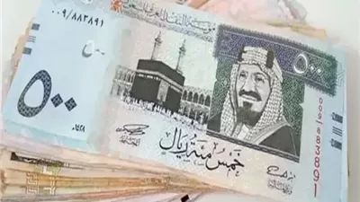 سعر الريال مقابل الجنيه المصري اليوم الأحد 9 نوفمبر 2025