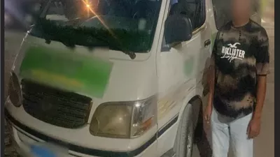ملابسات فيديو لطفل يقود سيارة ميكروباص تابع لإحدى المدارس