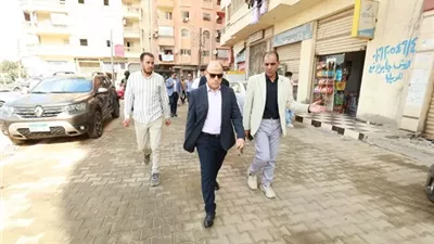تركيب الإنترلوك فى شوارع العاصمه بكفرالشيخ