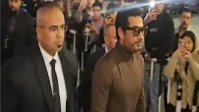 بالصور.. عمرو سعد فى عزاء والد محمد رمضان