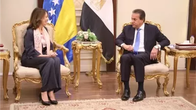 وزير الصحة يلتقي وزيرة الشؤون المدنية في البوسنة والهرسك