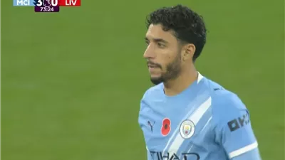 تقييم مرموش مع مانشستر سيتي أمام ليفربول بالدوري الإنجليزي