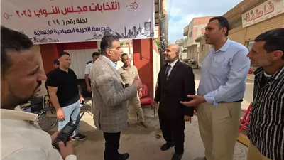 رؤساء مدن البحيرة يتابعون سير اللجان الانتخابية