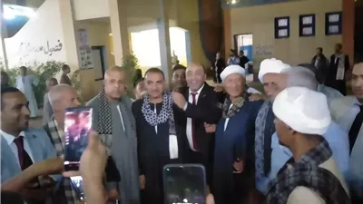 أمين تنظيم حزب العدل المركزي يتفقد لجان التصويت بمسقط رأسه أبنوب