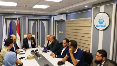 محافظ أسوان يتابع إغلاق صناديق الإقتراع داخل 190 لجنة إنتخابية