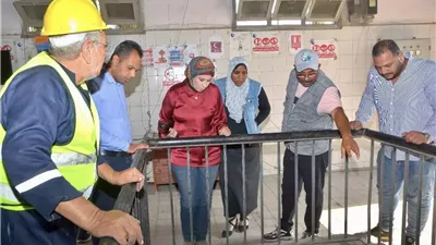 جهاز السويس الجديدة يشدد على مطابقة الصرف الصناعي للمواصفات