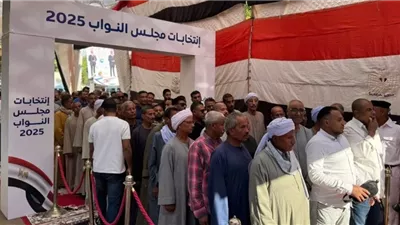 إجراءات أمنية مكثفة بلجان قنا فى اليوم الثانى من انتخابات النواب