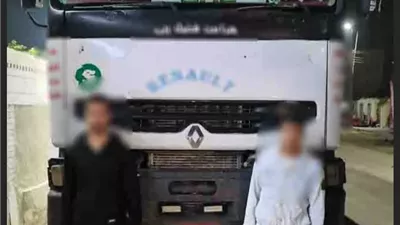 ضبط سائق نقل اصطدم بسيارة شخص وهرب بالقاهرة