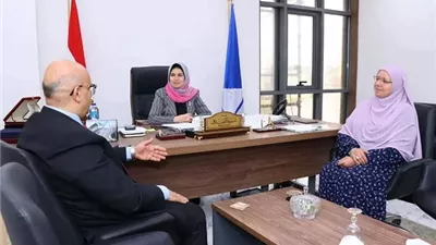 نائب محافظ دمياط تتابع الإستعداد لحملةمناهضة العنف ضد المرأة