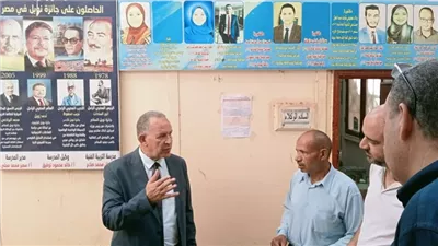 مدير تعليم أسيوط يتفقد 4 مدارس بالزرابى والنخيلة وباقور بأبوتيج
