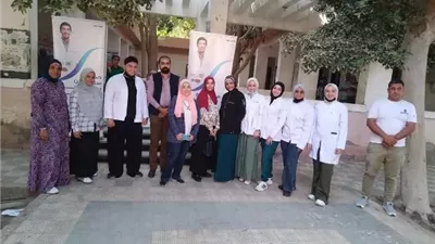قافلة طبية لعلاج الأسنان لطلاب المدارس بالجبلايات بالقطاع الريفى