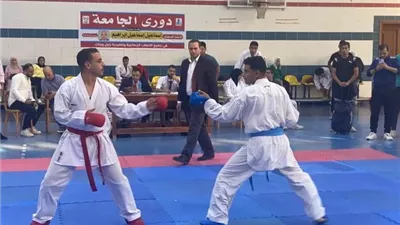 طلاب كفرالشيخ يتألقون في بطولة الكاراتية التي نظمتها الجامعة
