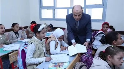عبدالمعطي يفتتح أعمال تطوير مدرسة الشباسية الابتدائية المشتركة