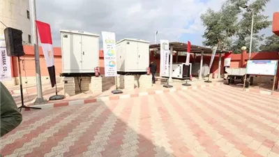 محافظ كفرالشيخ يفتتح مشروع محطة رفع الصرف الصحي بالشباسيه
