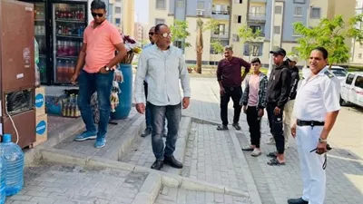 المخالفين على صفيح ساخن فى حدائق العاصمة بسبب حملات الجهاز.. بالصور