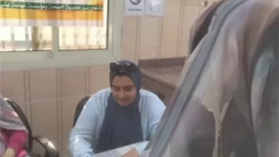الكشف على ٧٠٠ مريضا فى قافله طبيه بقرية بنى ماضى مركز ببا