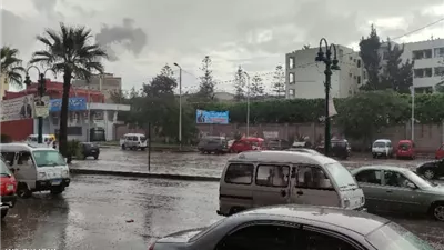 امطارمتوسطة على الاسكندرية قبل نوة المكنسة بـ 3 ايام