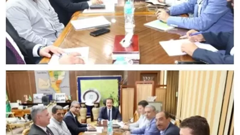 محافظ المنوفية يناقش