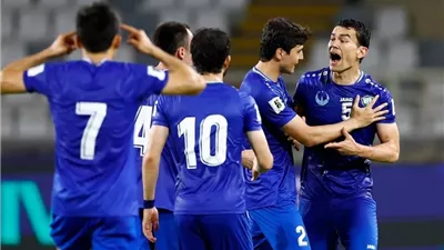 منتخب أوزبكستان يتقدم علي منتخب مصر بهدف أورنوف