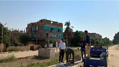 رئيس مركز البياضية بالأقصر يتابع أعمال حملات النظافة